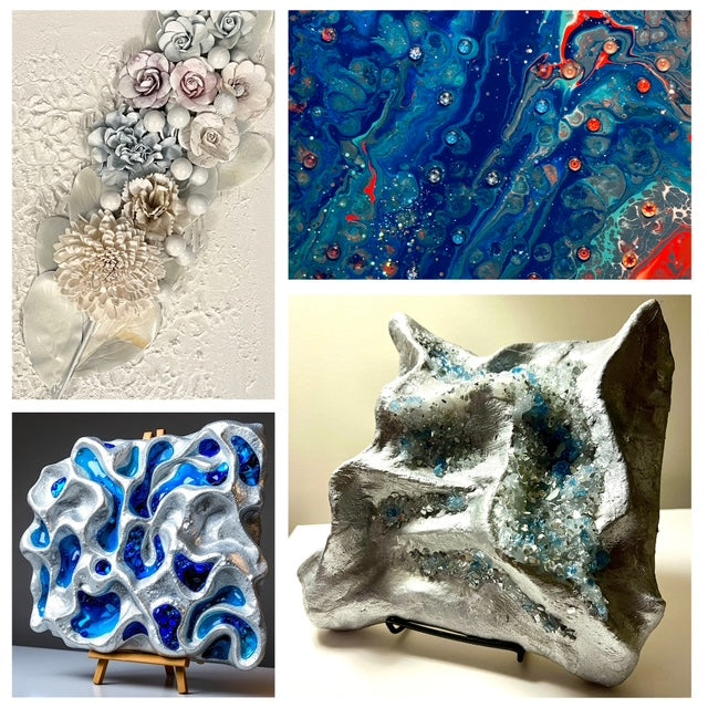 BUILD ACRYLIC PAINT SCULPTURES