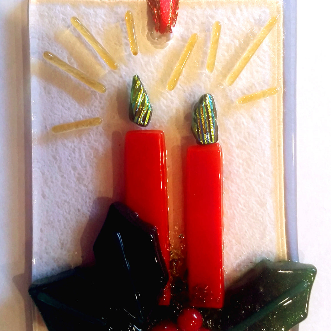 FUSED GLASS ORNAMENTS