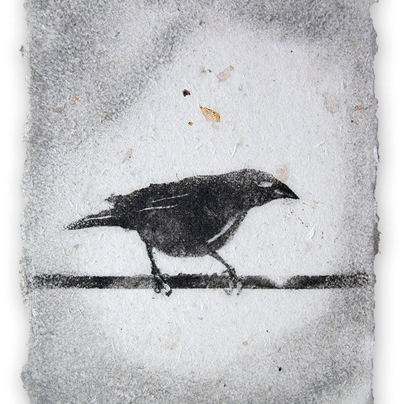 PULP PAINTING ON HANDMADE PAPER