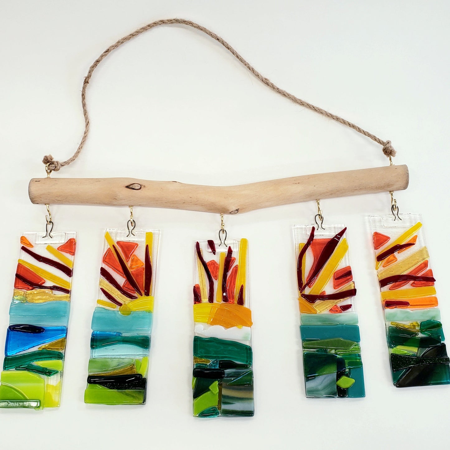 FUSED GLASS WINDOW SPARKLER