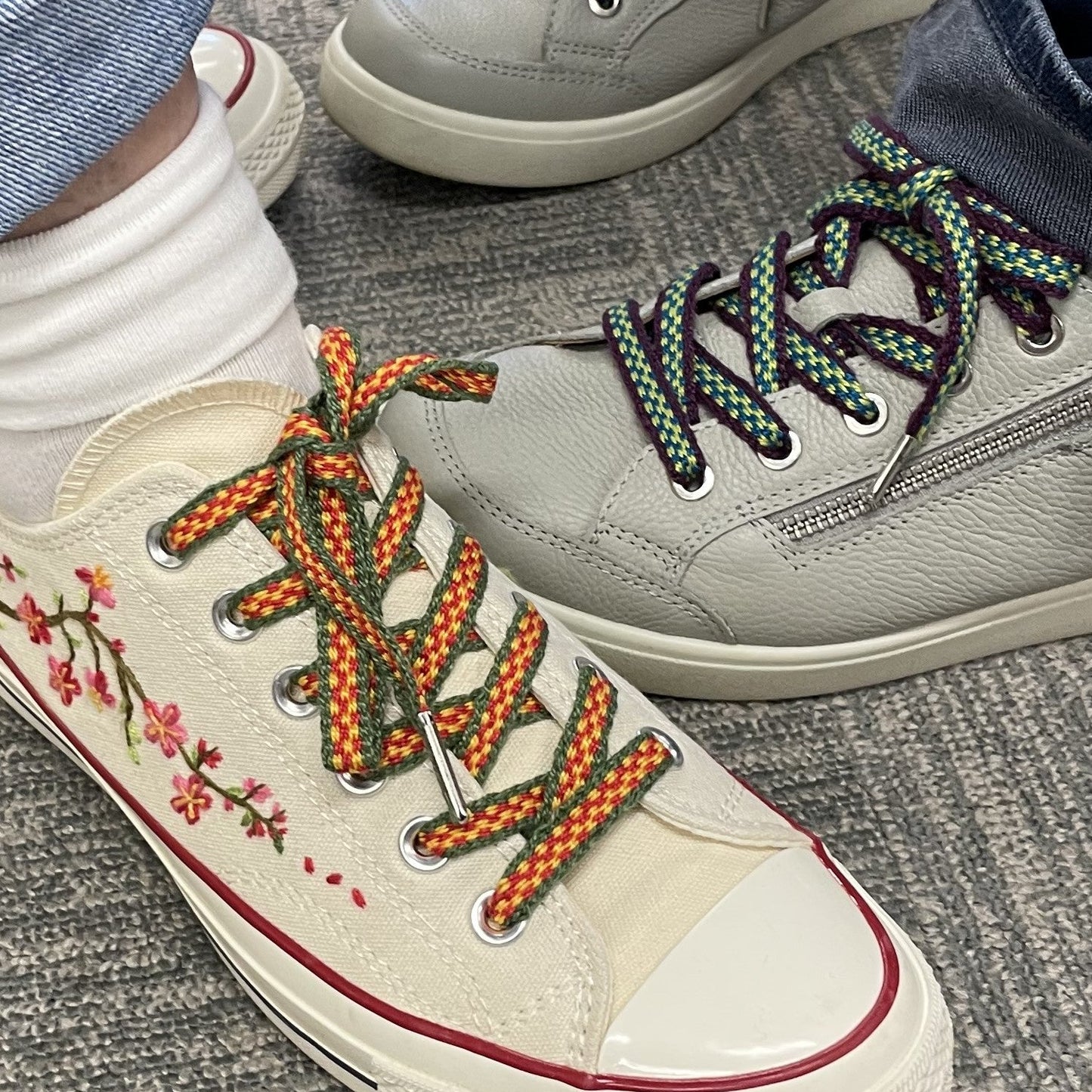 INKLE WOVEN FLAT SHOELACES