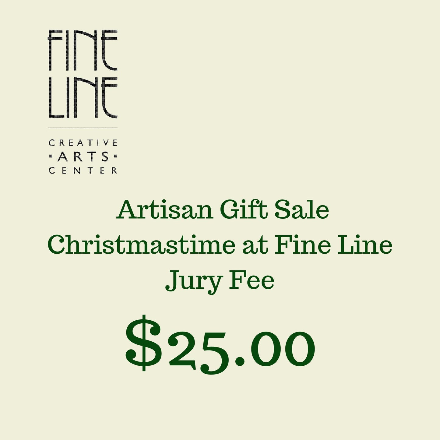 Artisan Gift Sale Jury Fee