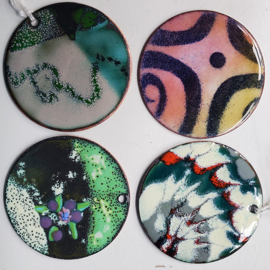 INTRODUCTION TO ENAMELING IN A KILN