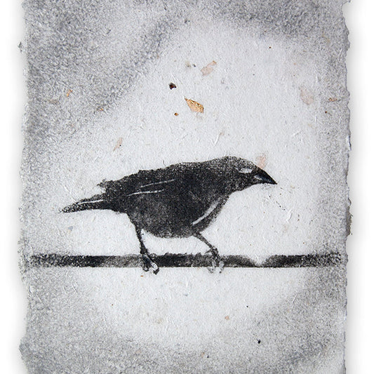 PULP PAINTING ON HANDMADE PAPER