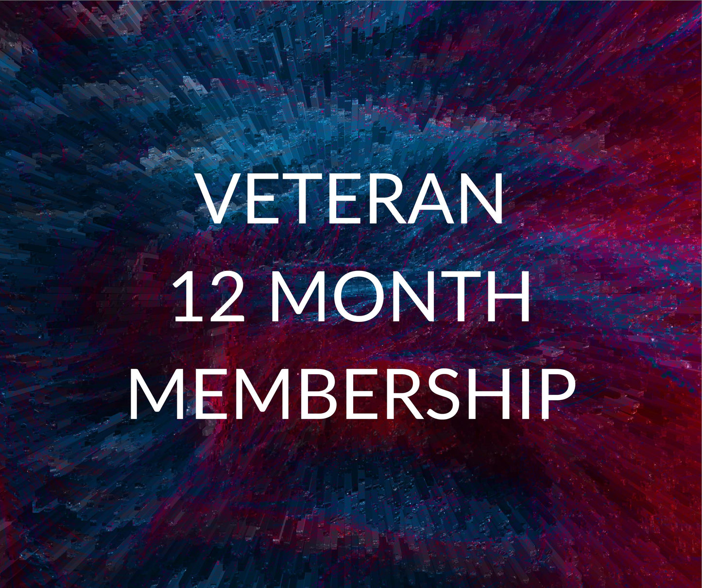 Veteran 12 month membership