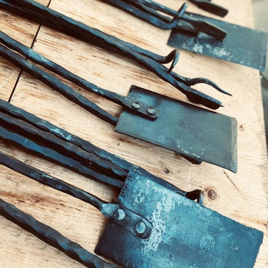 BLACKSMITH FORGED BBQ UTENSILS