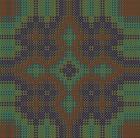 FOUR COLOR DOUBLE WEAVE, ON 8 SHAFTS