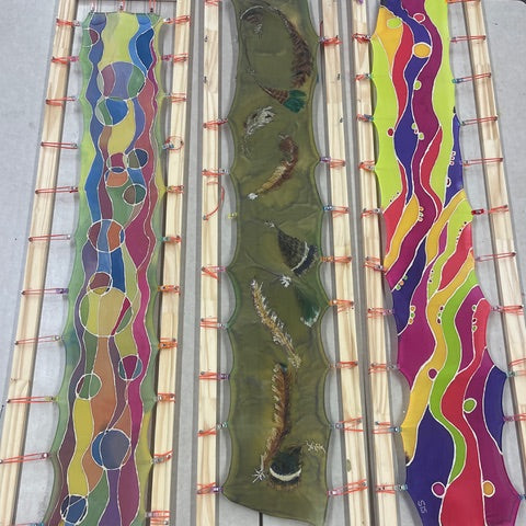 INTRODUCTION TO SILK PAINTING