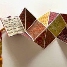 JOURNAL WITH GELLI PLATE PRINTED COVERS
