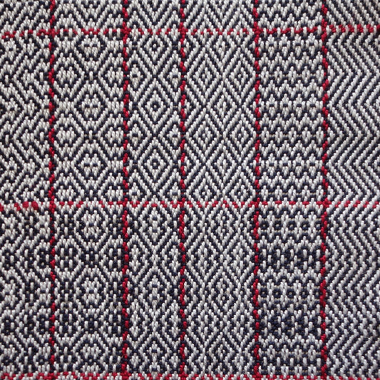 THE DIAGONALS, POINTS AND DIAMONDS OF TWILL WEAVES