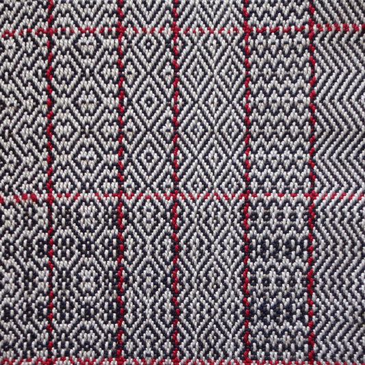 THE DIAGONALS, POINTS, AND DIAMONDS OF TWILL WEAVES