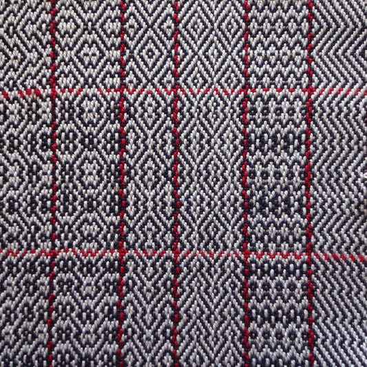 THE DIAGONALS, POINTS AND DIAMONDS OF TWILL WEAVES