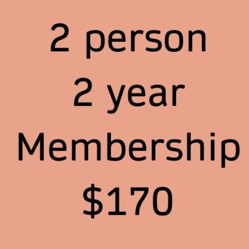 Membership - 2 Year 2 person